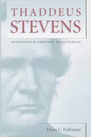Cover of: Thaddeus Stevens: nineteenth-century egalitarian
