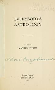 Cover of: Everybody's astrology