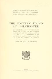 Cover of: The pottery found at Silchester by Thomas May