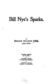 Cover of: Bill Nye's sparks. by Bill Nye