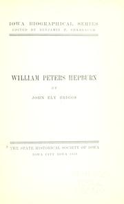 William Peters Hepburn by John Ely Briggs