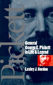 Cover of: General George E. Pickett in life & legend