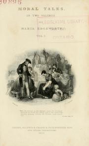 Cover of: Tales and novels by Maria Edgeworth