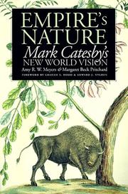 Cover of: Empire's Nature: Mark Catesby's New World Vision (Omohundro Institute of Early American History & Culture)