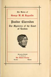 Cover of: The mysteries of the Court of London. by George W. M. Reynolds