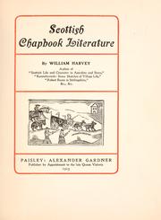 Scottish chapbook literature by Harvey, William