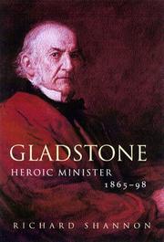 Cover of: Gladstone by Richard Shannon