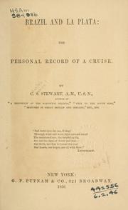 Cover of: Brazil and La Plata: the personal record of a cruise.