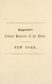 Cover of: The history of New York from its earliest settlement to the present time. by W. H. Carpenter