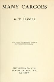 Cover of: Many cargoes by W. W. Jacobs