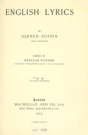 English lyrics by Austin, Alfred