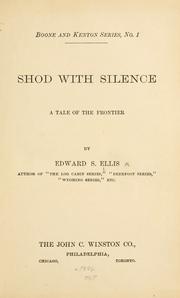 Cover of: Shod with silence by Edward Sylvester Ellis
