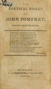 Cover of: The poetical works, with the life of the author. by John Pomfret