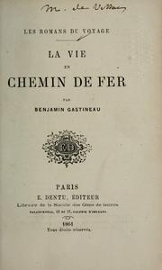 Cover of: vie en chemin de fer