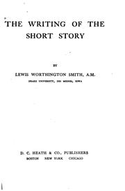 Cover of: writing of the short story