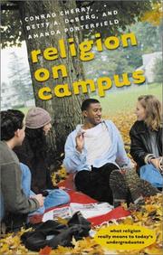 Cover of: Religion on Campus by Conrad Cherry, Betty A. DeBerg, Amanda Porterfield