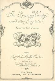 Cover of: The sleeping beauty and other fairy tales from the old French