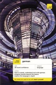 Cover of: german language