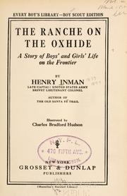 Cover of: The ranche on the Oxhide: a story of boys' and girls' life on the frontier
