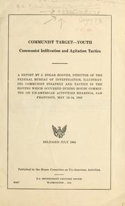 Cover of: Communist target: youth. by United States. Federal Bureau of Investigation.