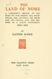 The land of Nome by Lanier McKee