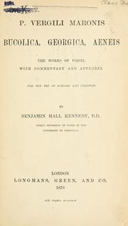Cover of: Bucolica, Georgica, Aeneis, the works of Virgil. by Publius Vergilius Maro