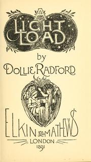 Cover of: A light load