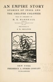 Cover of: An empire story by Henrietta Elizabeth Marshall