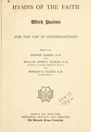 Cover of: Hymns of the Faith: with Psalms for the use of congregations