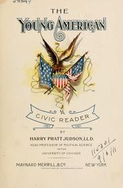 Cover of: The young American by Harry Pratt Judson