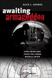Cover of: Awaiting Armageddon by Alice L. George