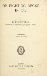 Cover of: On fighting decks in 1812. by F. H. Costello, F. H. Costello