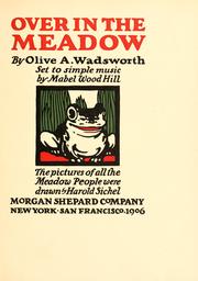 Over in the meadow by Olive A. Wadsworth