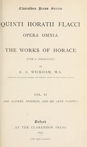 Cover of: Opera omnia. by Horace, Horace