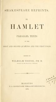 Cover of: Hamlet by William Shakespeare, William Shakespeare