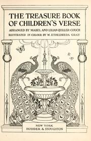 Cover of: The treasure book of children's verse by Mabel Quiller-Couch