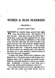 Cover of: When a man marries by Mary Roberts Rinehart