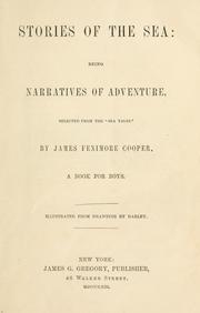 Cover of: Stories of the sea by James Fenimore Cooper