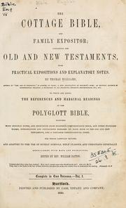 Cover of: The cottage Bible and family expositor: containing the Old and New Testaments