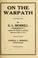 Cover of: On the warpath
