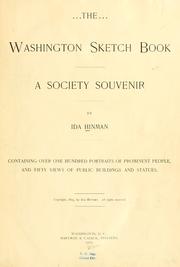 Cover of: The Washington sketch book by Ida Hinman, Ida Hinman