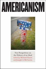 Cover of: Americanism: new perspectives on the history of an ideal