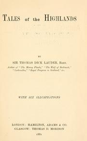 Cover of: Tales of the Highlands