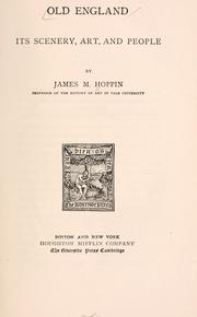 Cover of: Old England by J. M. Hoppin