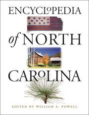 Cover of: Encyclopedia of North Carolina by 