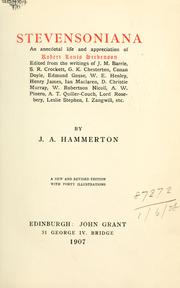 Cover of: Stevensoniana by John Alexander Hammerton