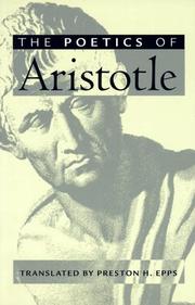 Cover of: Poetics of Aristotle