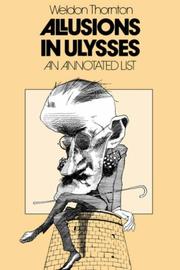 Cover of: Allusions in Ulysses by Weldon Thornton