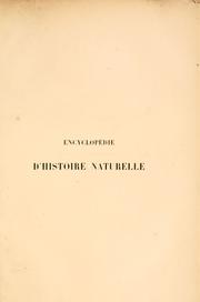 Cover of: Encyclop©Øedie d'histoire naturelle by Jean Charles Chenu