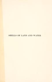 Cover of: Shells of land and water by Frank Collins Baker